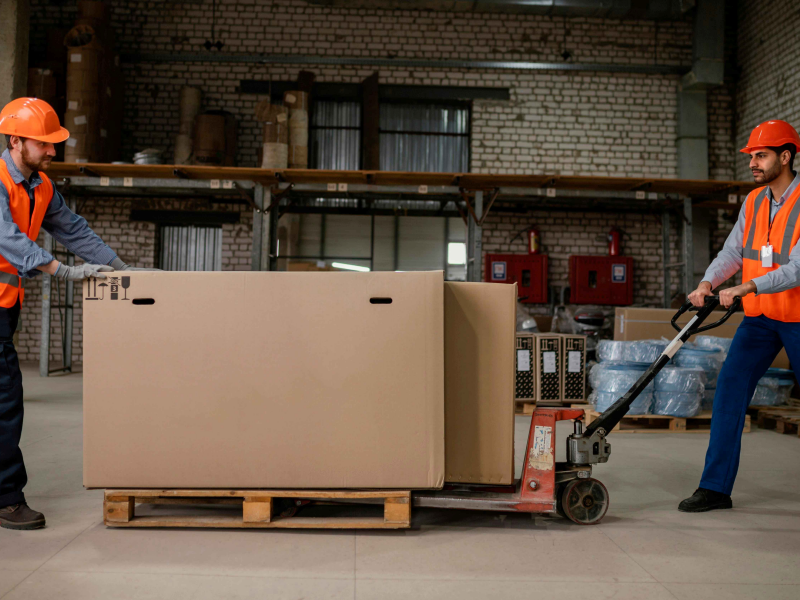 Entrega de material de construção em Manaus